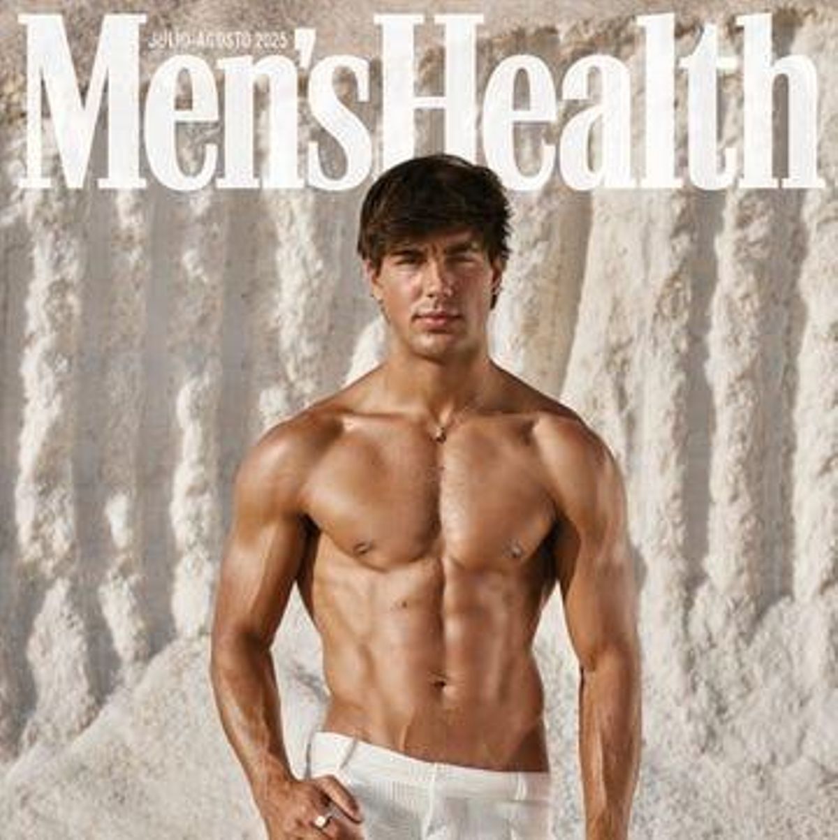 Portada de la revista 'Men's Health' con Óscar Casas
