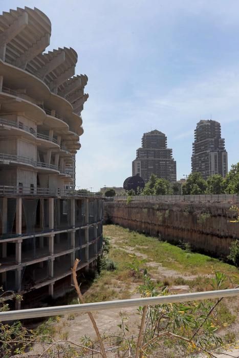 Las imágenes de las obras del nuevo Mestalla