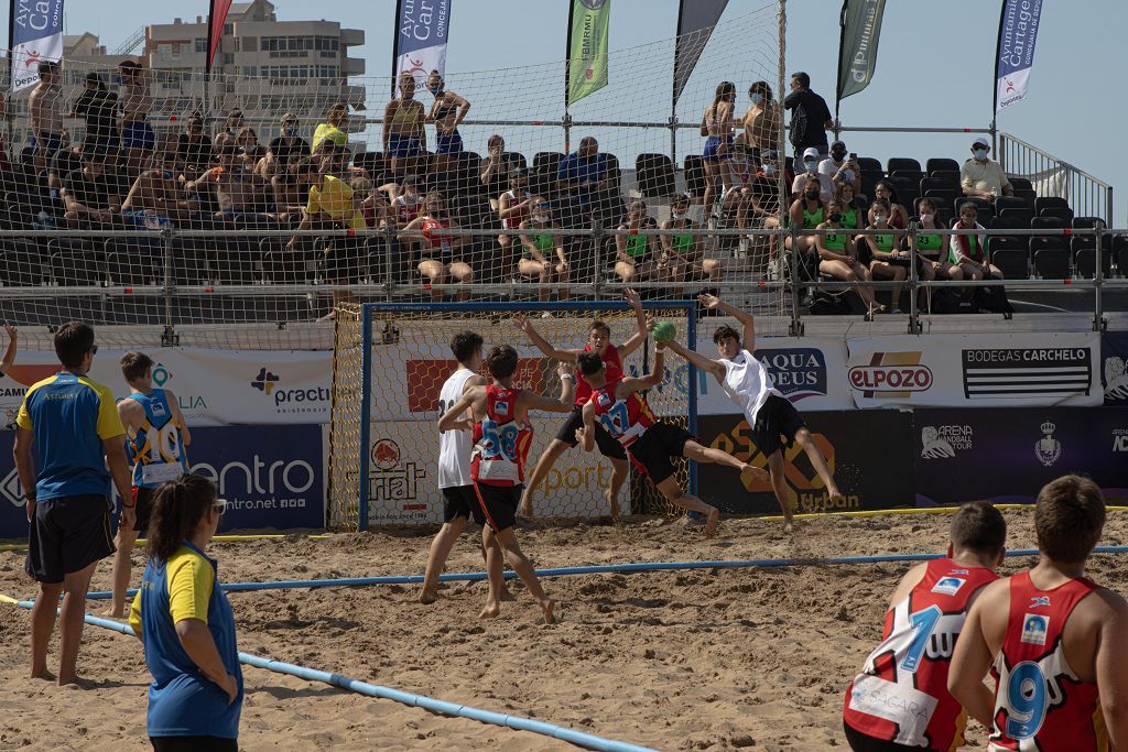 Campeonato de balonmano playa en La Manga