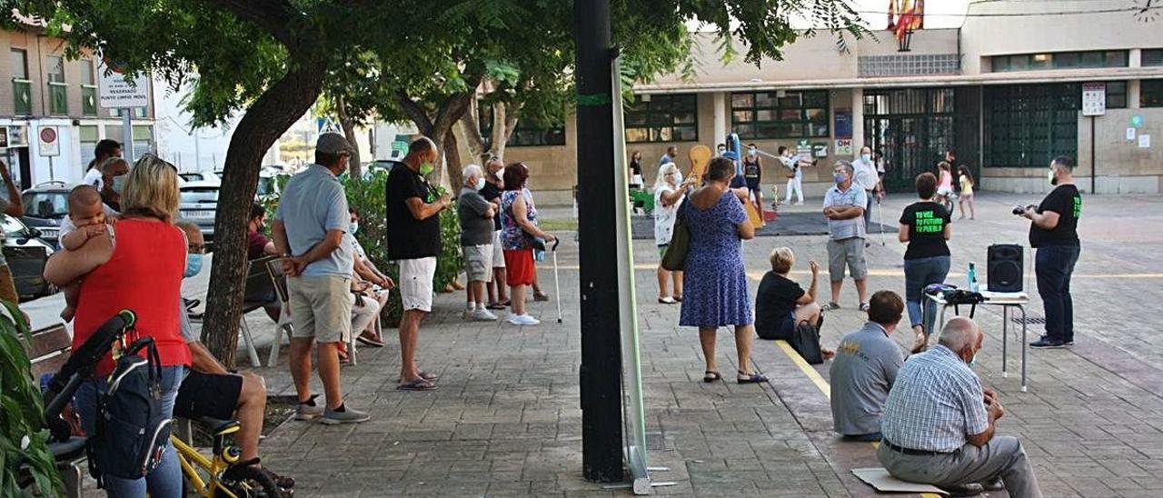 Uno de los momentos de la asamblea, el pasado viernes.