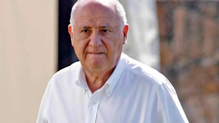 Amancio Ortega en Casas Novas.