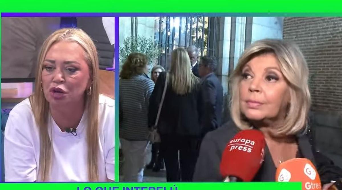 Belén Esteban señala a Terelu Campos responsable de su mala relación