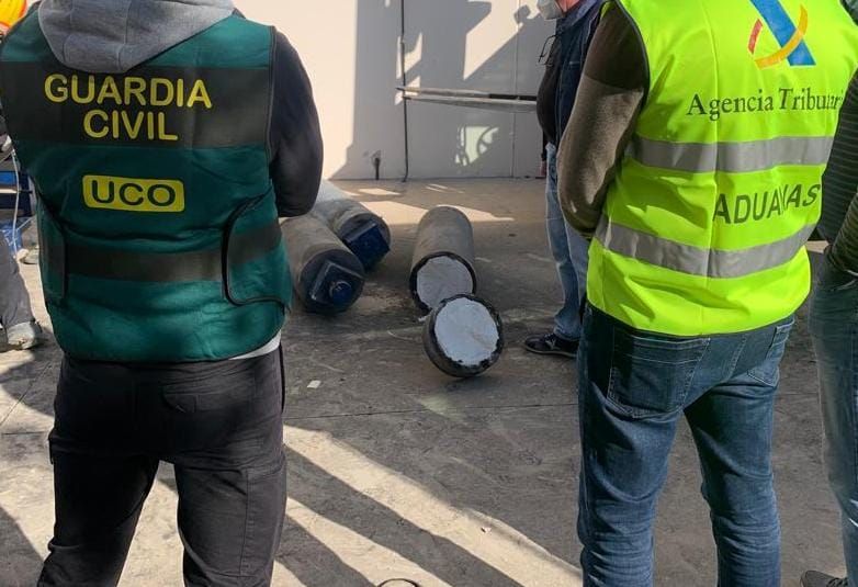 Cuatro detenidos en l'Alfàs, Alcoy y Sueca con casi media tonelada de cocaína