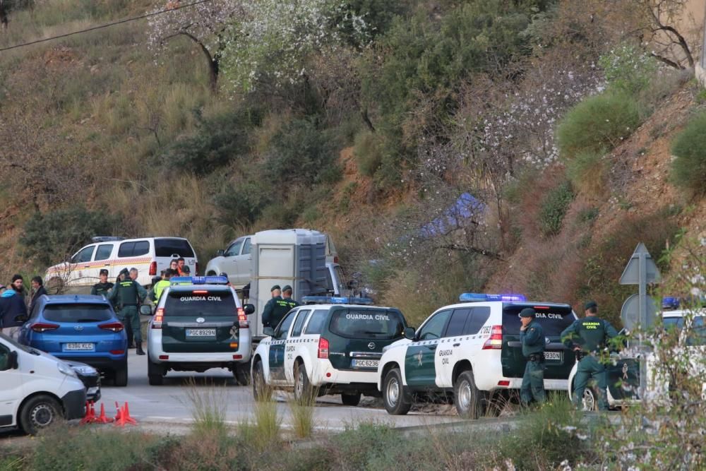 Avanzan los trabajos de rescate de Julen en Totalán