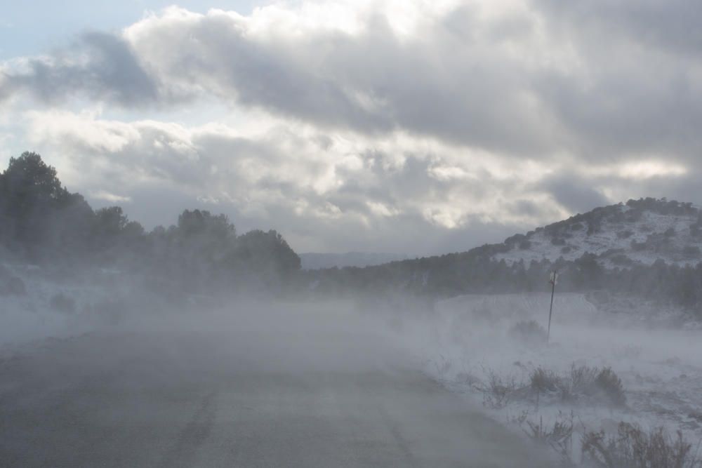 Primeras nieves en la Región