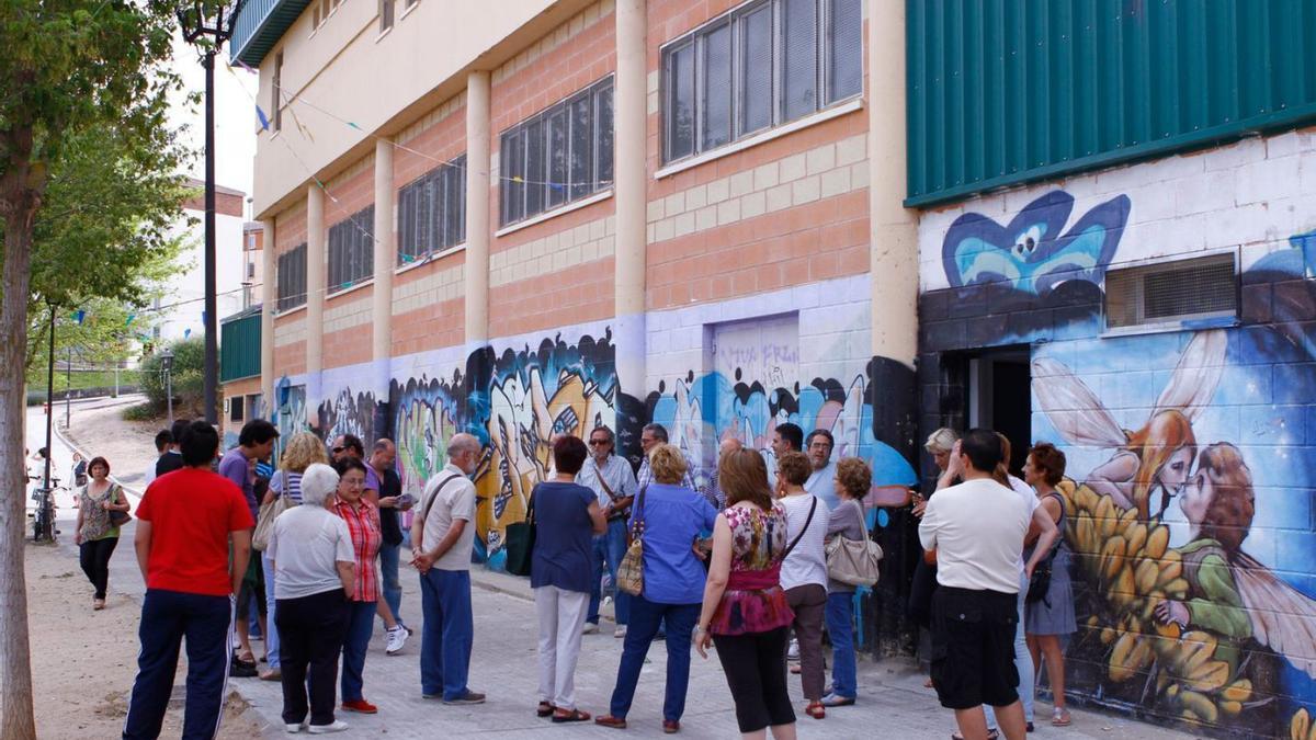 Asamblea vecinal en 2014 ante la amenaza de embargo de La Josa por deudas.