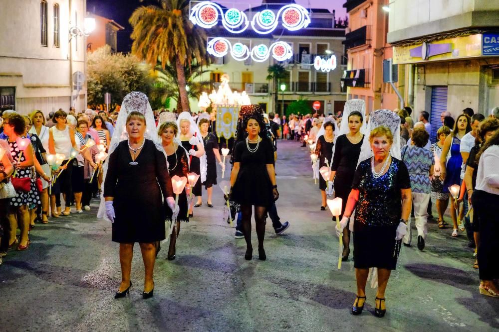 Procesión de la Virgen de la Salud en Elda