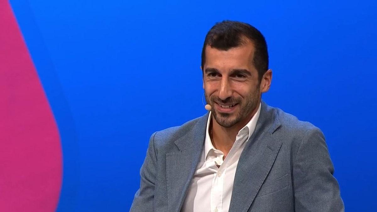 Henrikh Mkhitaryan en el Festival dello Sport