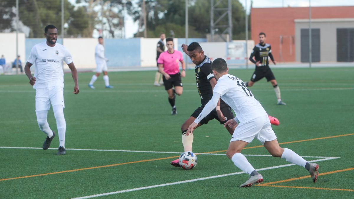 Un lance del Intercity-Olímpic del pasado domingo en Sant Joan (1-1)