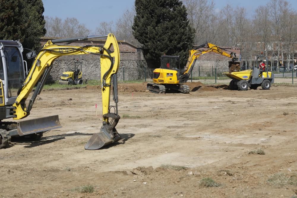 Frodeno construeix un «pump track» a Salt