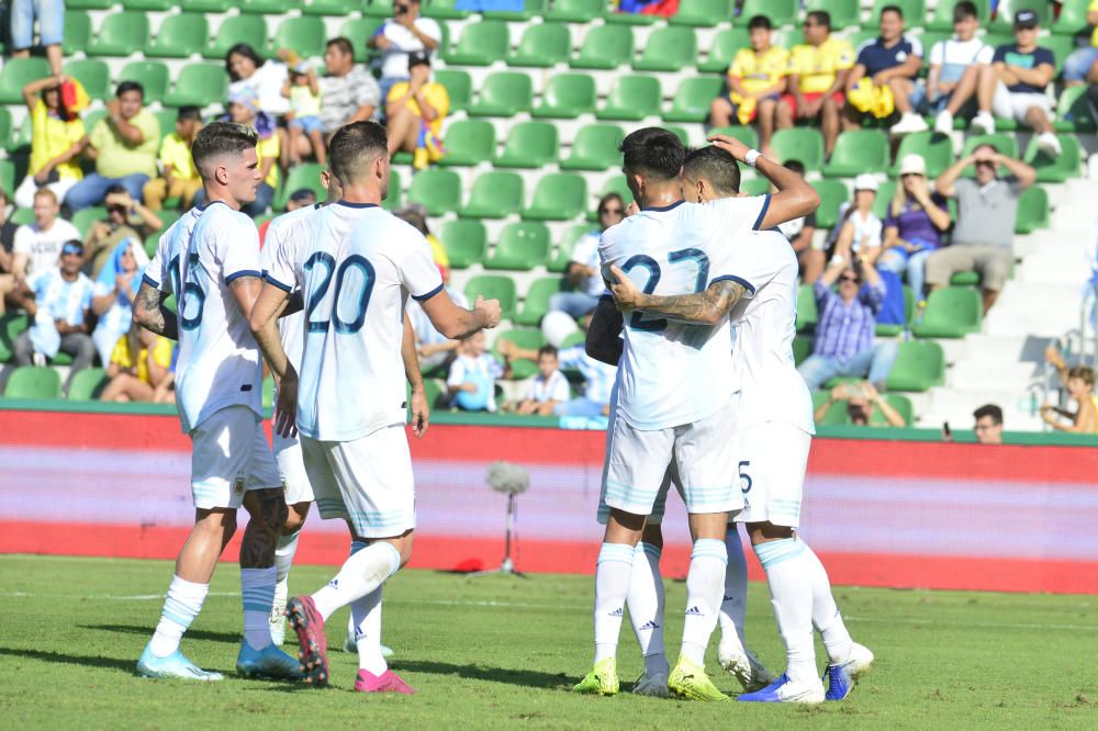 Argentina vence a Ecuador en el Martínez Valero