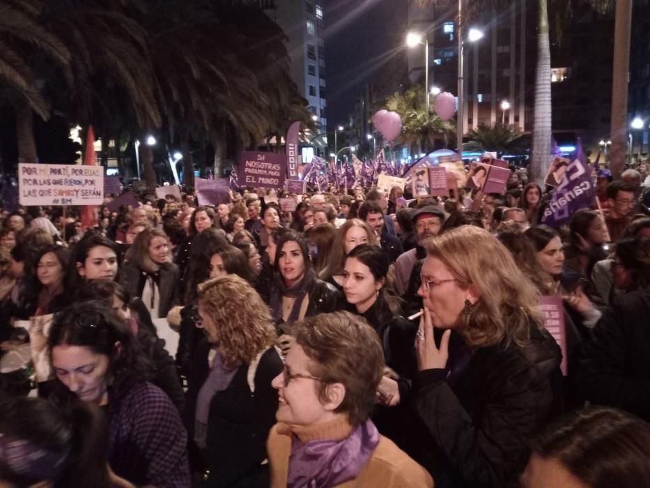 8M - Manifestación del Día de la Mujer en Las Palmas de Gran Canaria