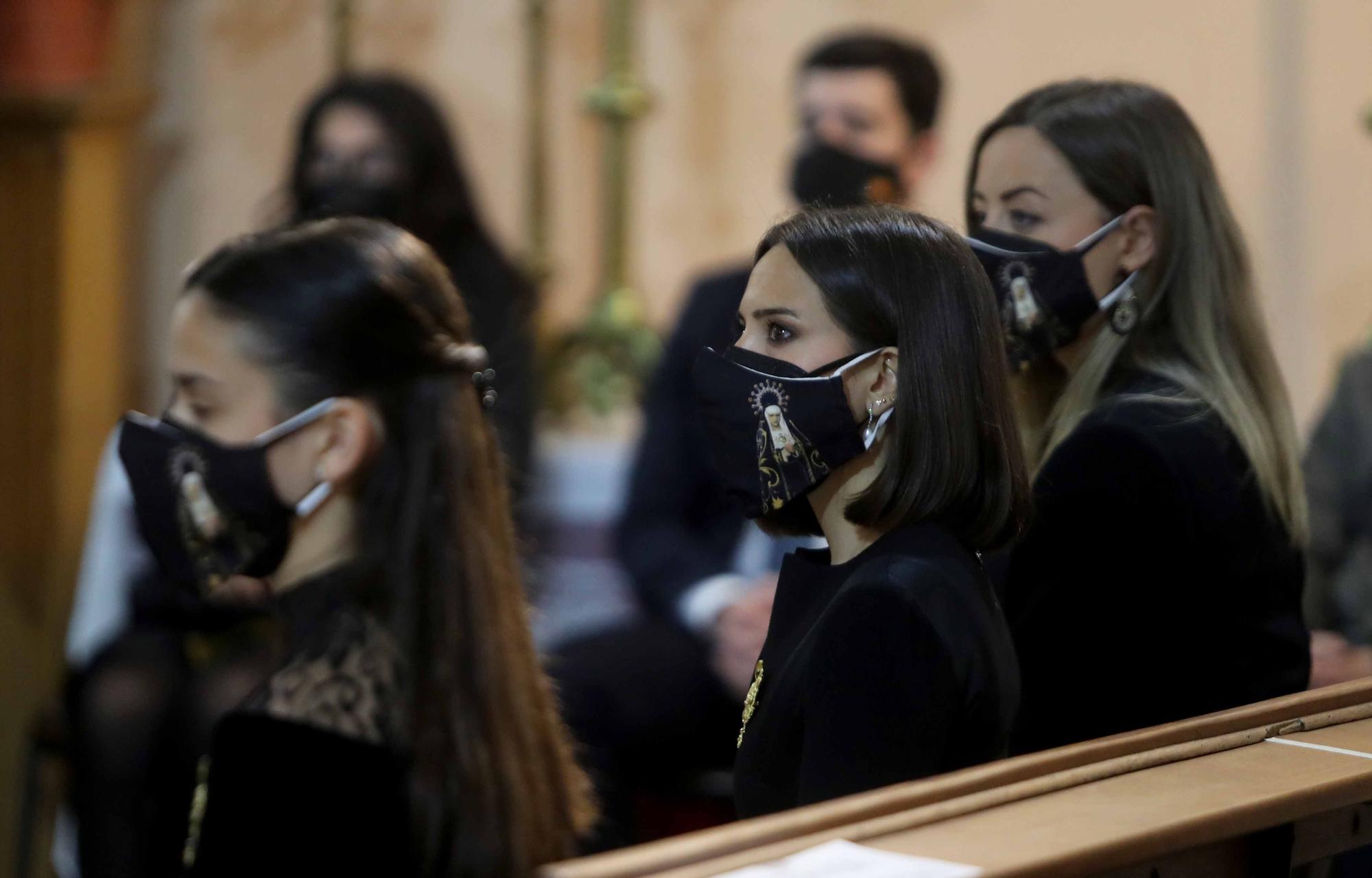 Semana Santa Marinera: Marina Civera y Sara Larrazábal repiten cargo con la Dolorosa