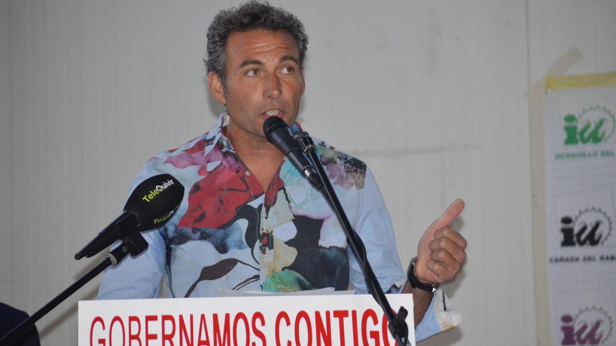 El coordinador de IU Fuente Palmera, Francisco Javier Sánchez.