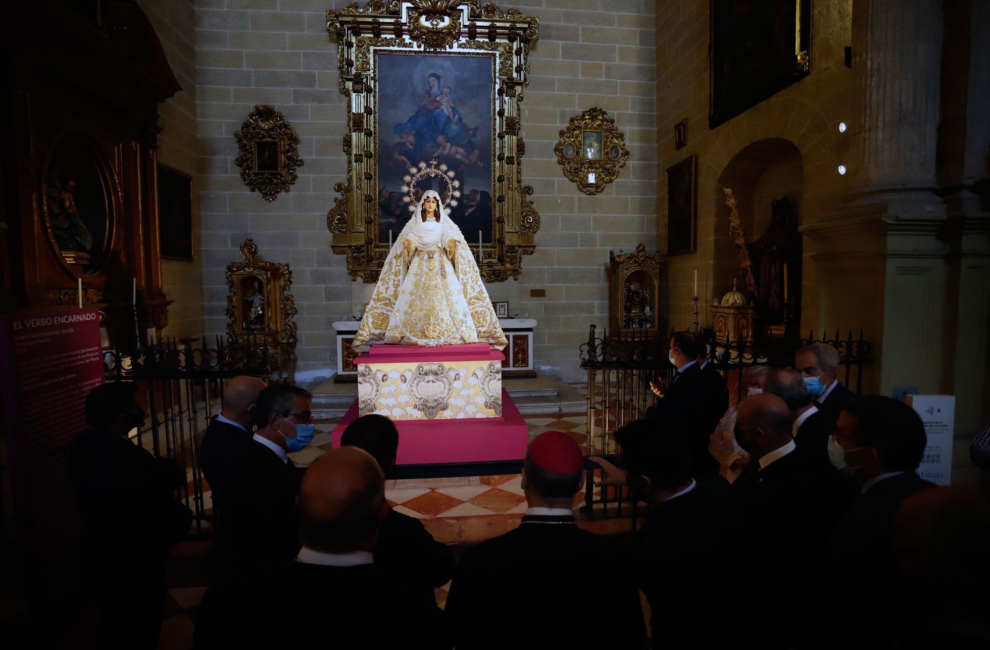 Las imágenes de la exposición 'El Verbo Encarnado' en la Catedral de Málaga