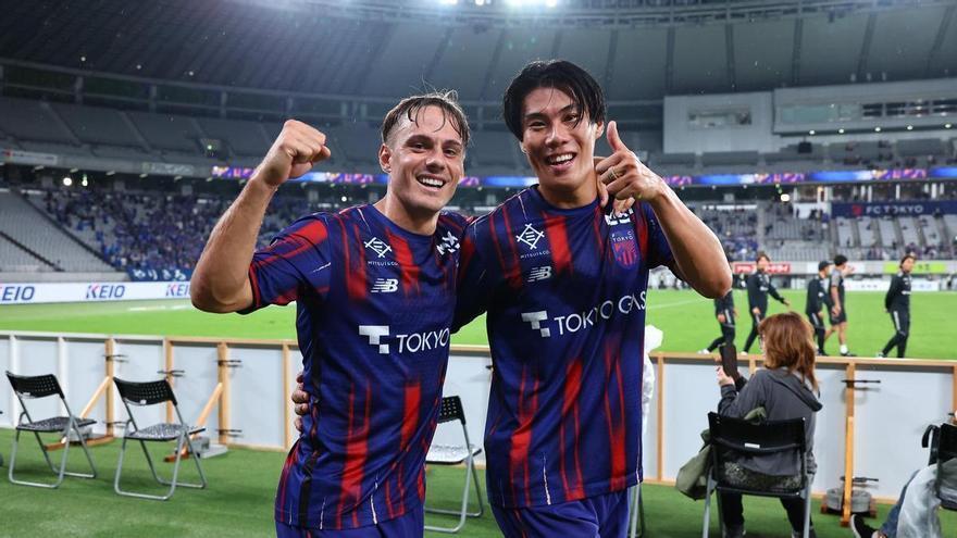 El prodigioso ritmo anotador de Dani Gómez en Japón. El exdelantero del Real Zaragoza ya suma tres dianas en el FC Tokyo