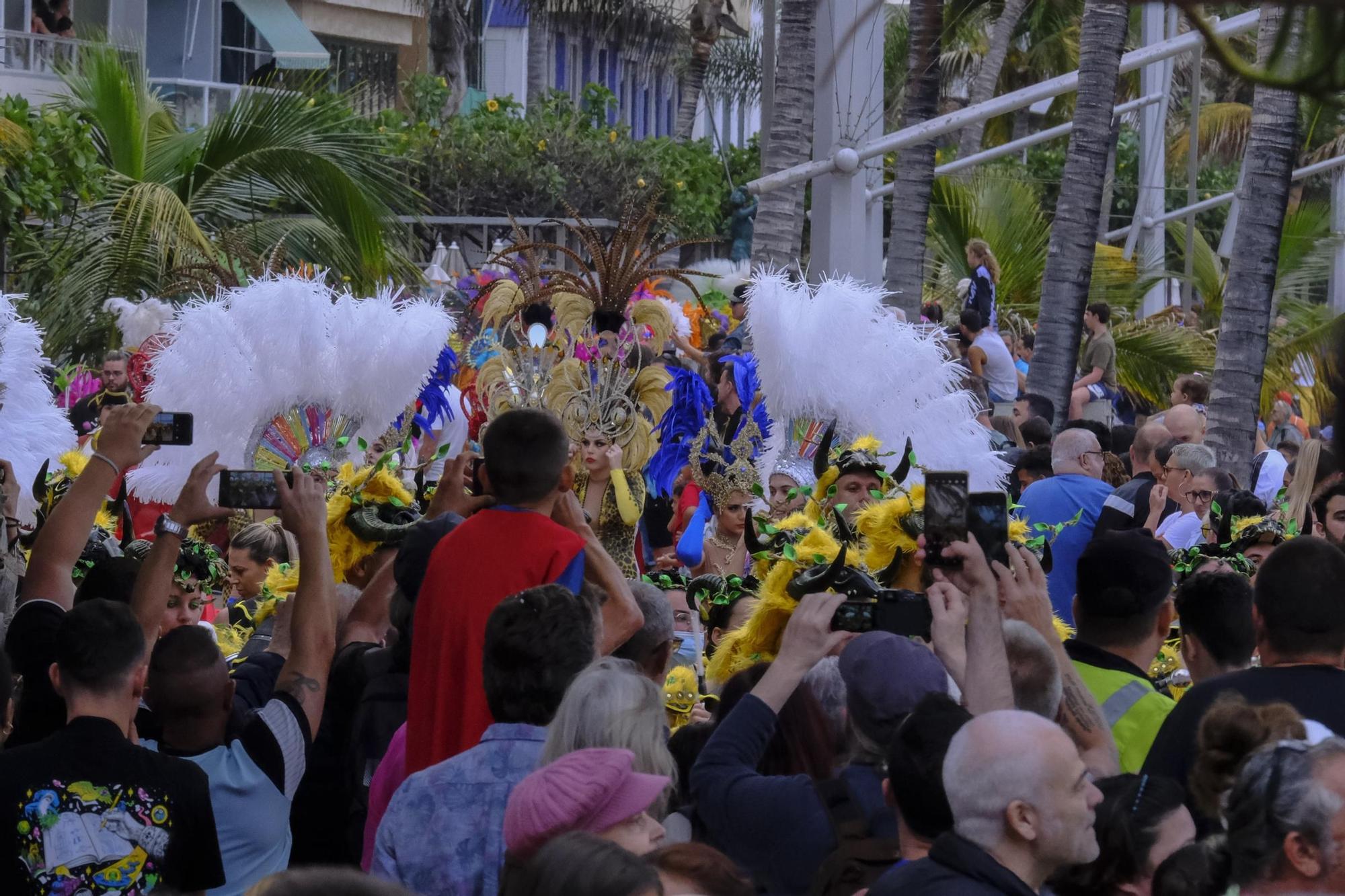 Encuentro de comparsas y batucadas del Carnaval de Las Palmas de Gran Canaria 2024