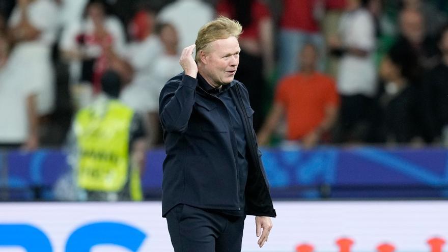 Koeman, emocionado: "Somos una nación pequeña, estamos orgullosos"