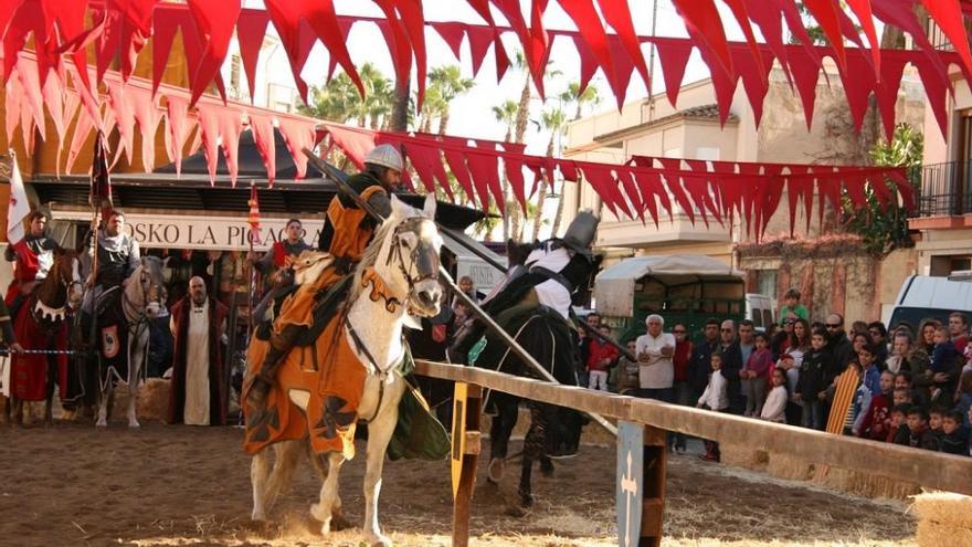 Ambiente medieval en la Fira de Sant Andreu de Almassora