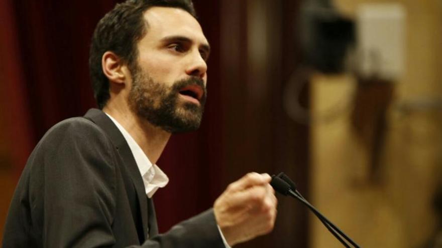 El portaveu de JxSí, Roger Torrent.