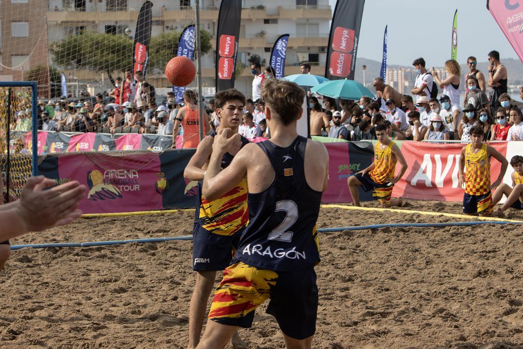 Campeonato de balonmano playa en La Manga