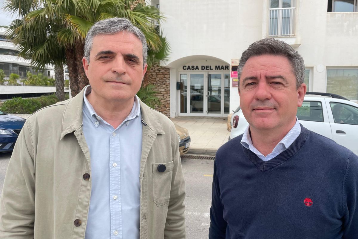 El diputado José Vicente Marí Bosó y el senador Miquel Jerez