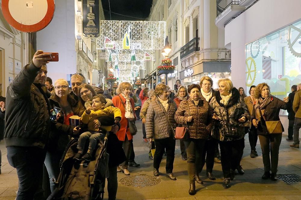 Inauguración del alumbrado de Navidad