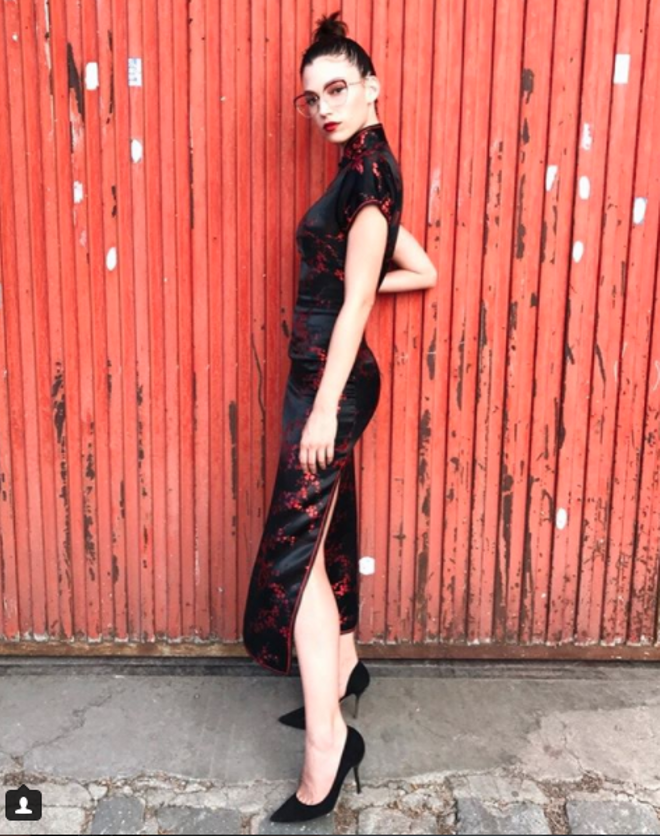 Úrsula Corberó, con look oriental