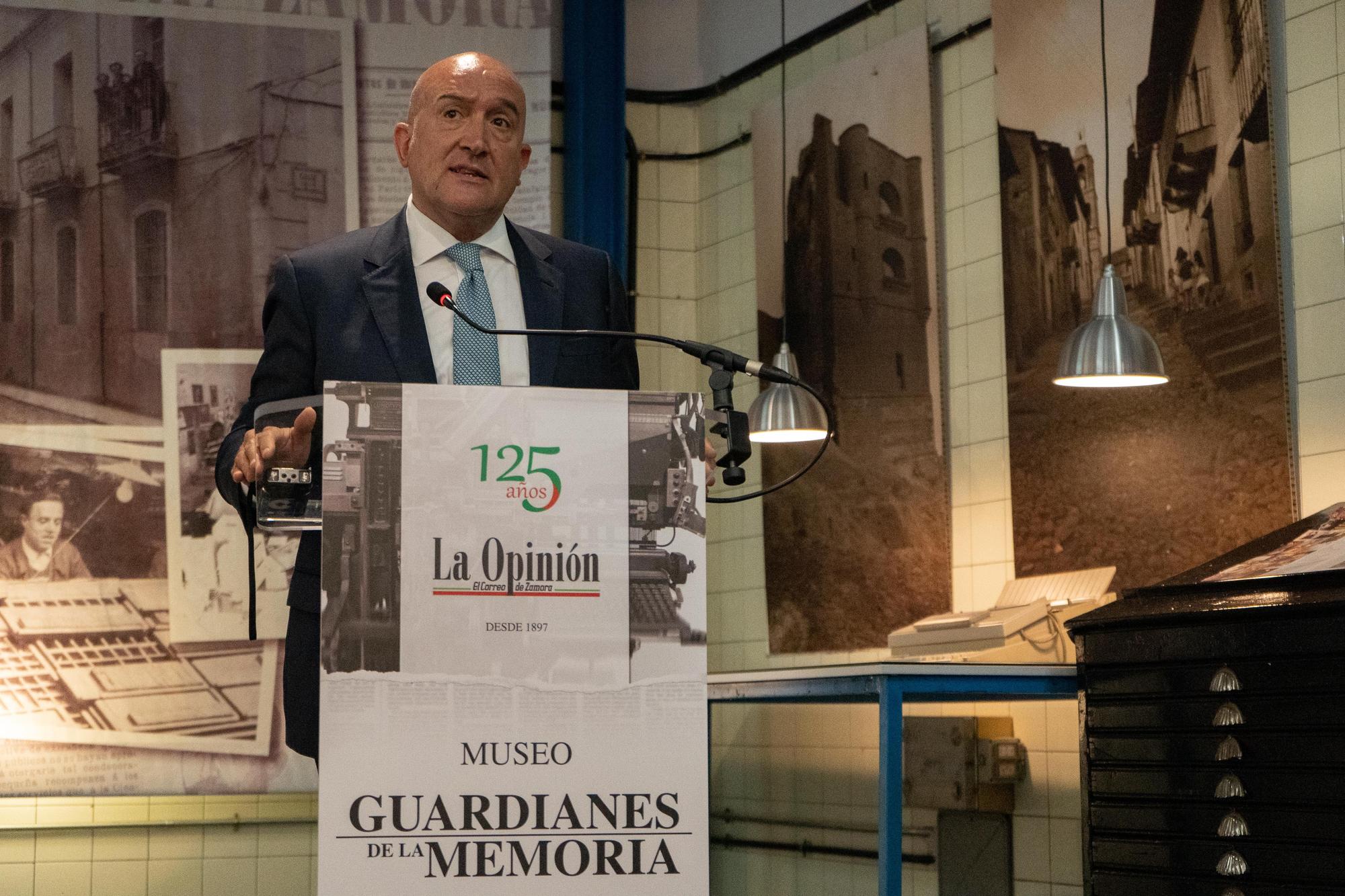 Inauguración del "Museo de la memoria" en la sede de LA OPINIÓN-EL CORREO DE ZAMORA