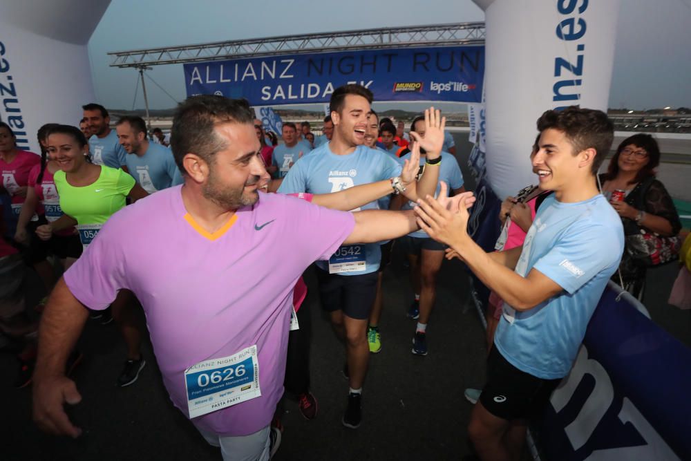 Allianz Night Run en el Circuito de Cheste