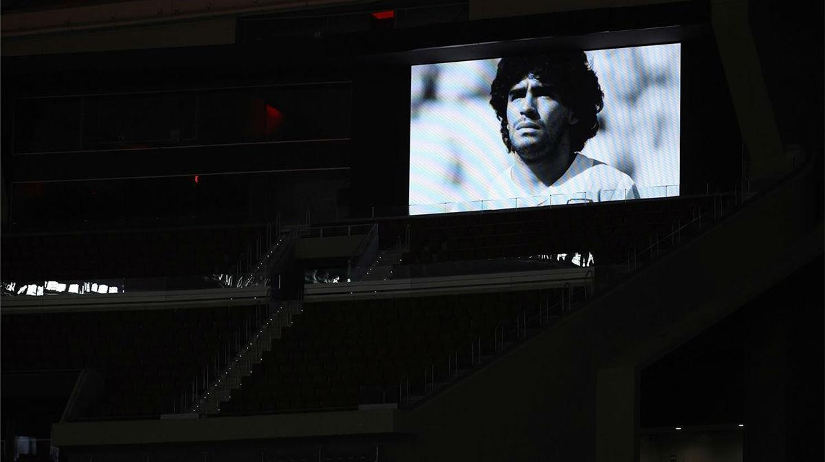 Se guardó un minuto de silencio por Maradona en todos los encuentros