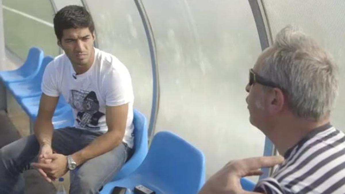 Luis Suárez, durante su entrevista a 'The Guardian'