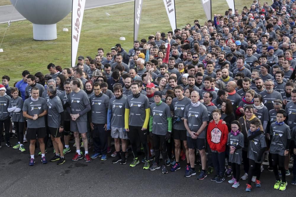 Carrera de Navidad de Fernando Alonso en La Morgal