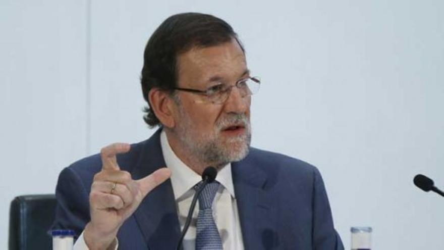 Rajoy: "No se puede ser pequeño"