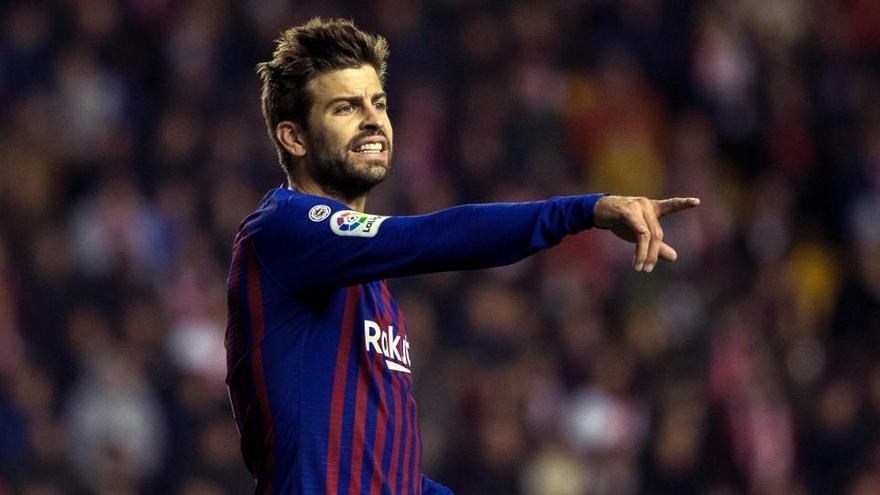 Gerard Piqué, un dels més utilitzats en el Barça |