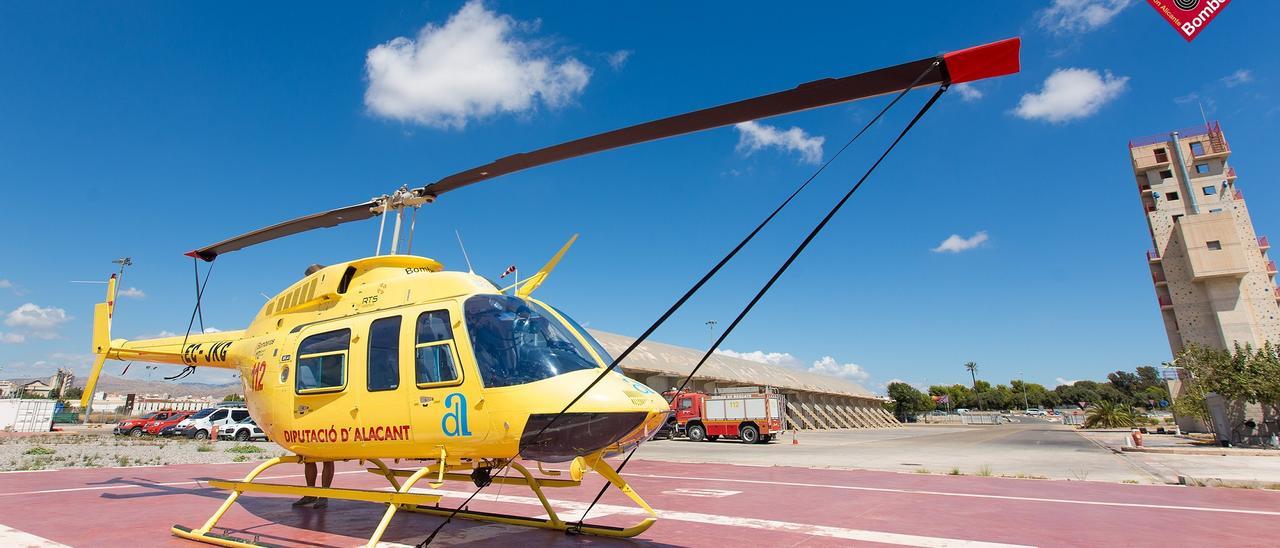 Nuevo helicóptero del Consorcio Provincial de Bomberos