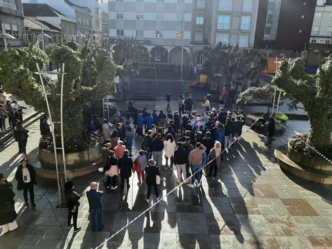 La celebración del Día Internacional contra las Violencias Machistas en Bueu