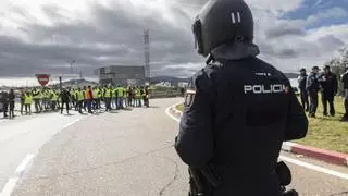 Ya no hay cortes en las carreteras de Extremadura por las protestas de los agricultores