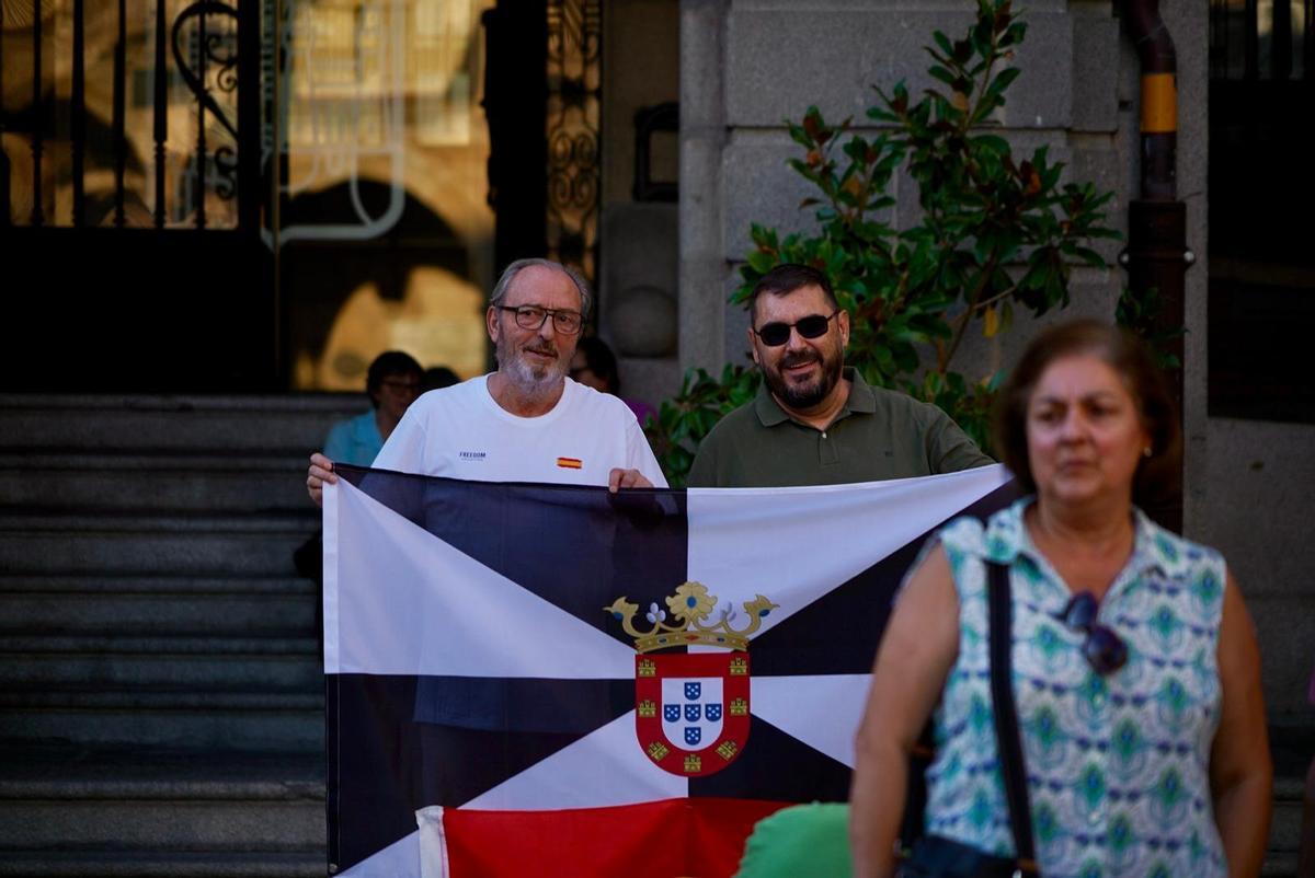 Concentración en Zamora por Ceuta Concentración en Zamora por Ceuta