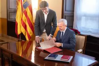 Azcón anuncia el adelanto electoral para el 8 de febrero en Aragón