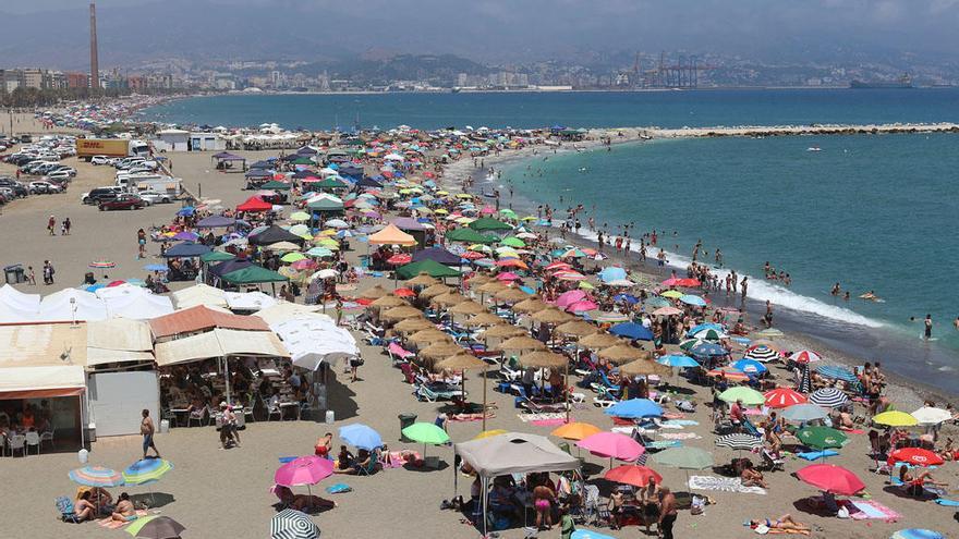 Una vista de la playa de Sacaba Beach.