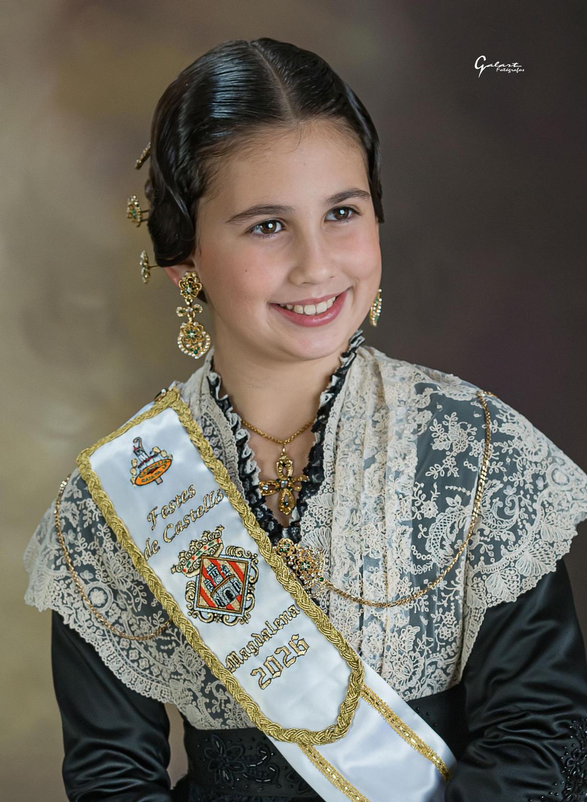 Daniela González Alcantud, candidata a dama de la ciudad infantil 2027.