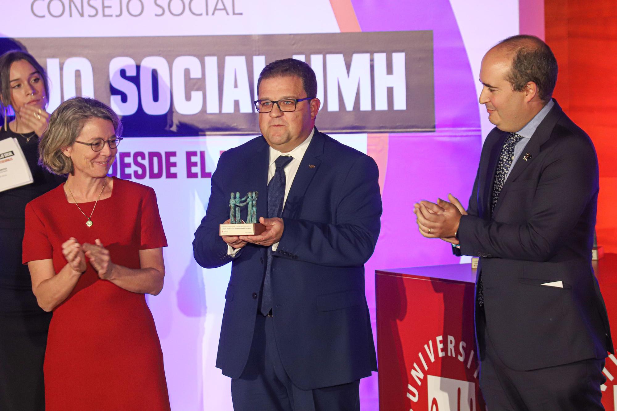 VIII PREMIOS CONSEJO SOCIAL CÁTEDRAS INSTITUCIONALES UMH ELCHE