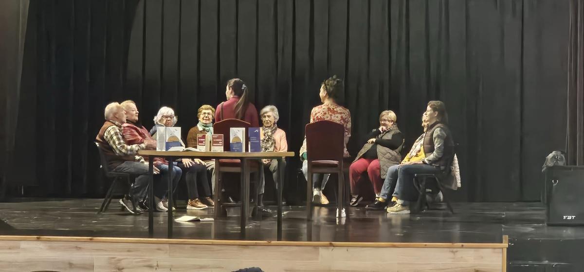 El taller lectura dramatizada, en Trubia.