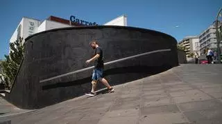Una rampa acabará con la acera más peligrosa de Santa Cruz de Tenerife