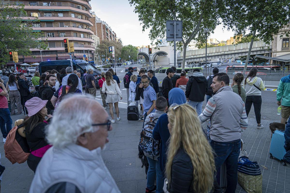 Un objeto sospechoso provoca el cierre durante tres horas de la Estación del Nord de Barcelona