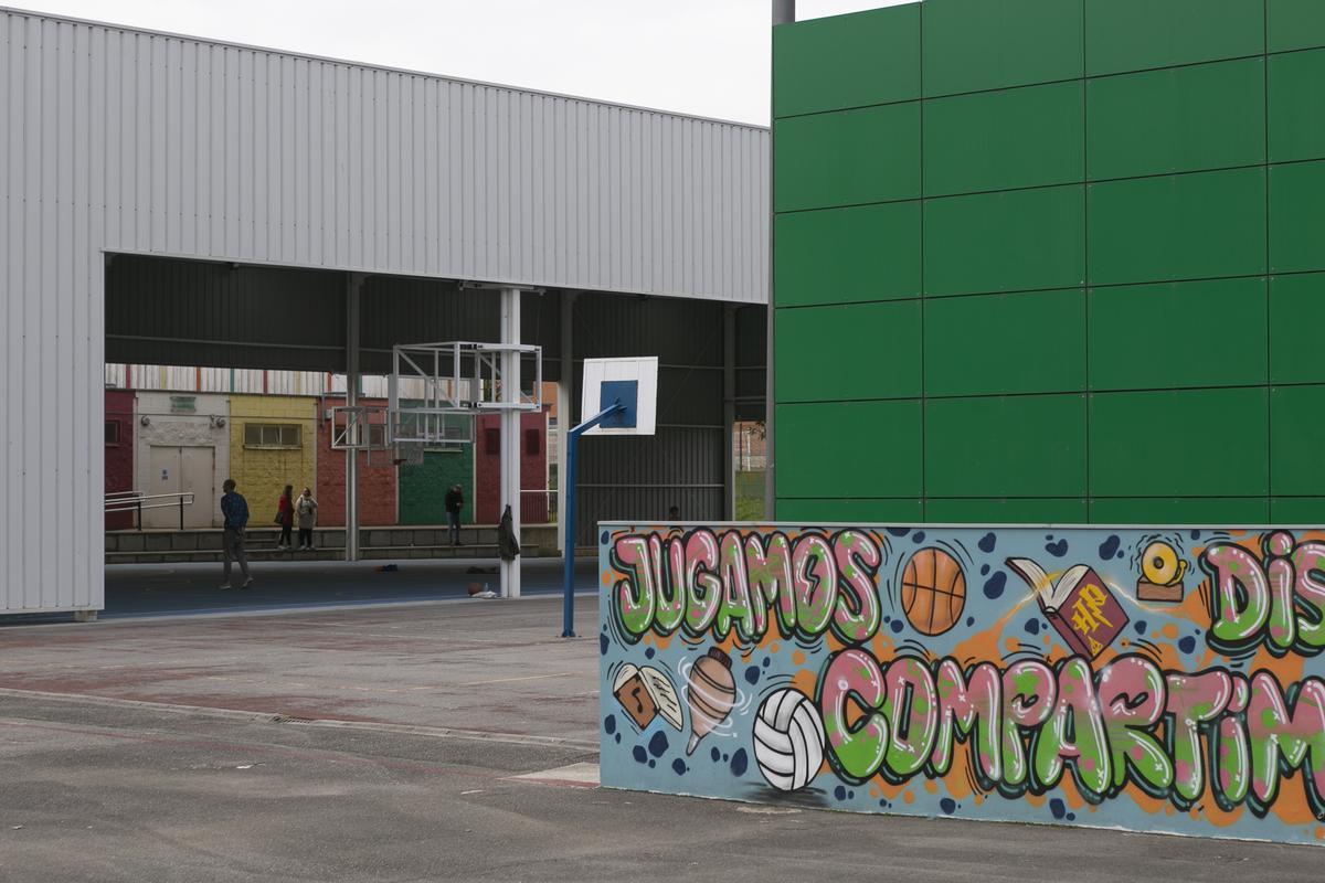 El patio del colegio del Quirinal, en una imagen de archivo.