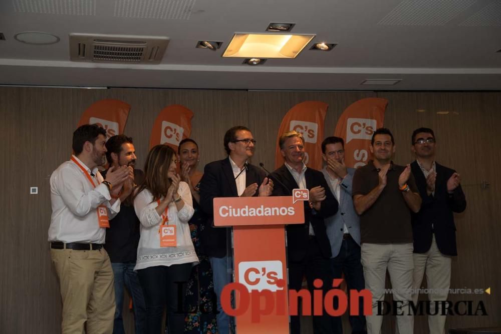 Noche electoral en Ciudadanos