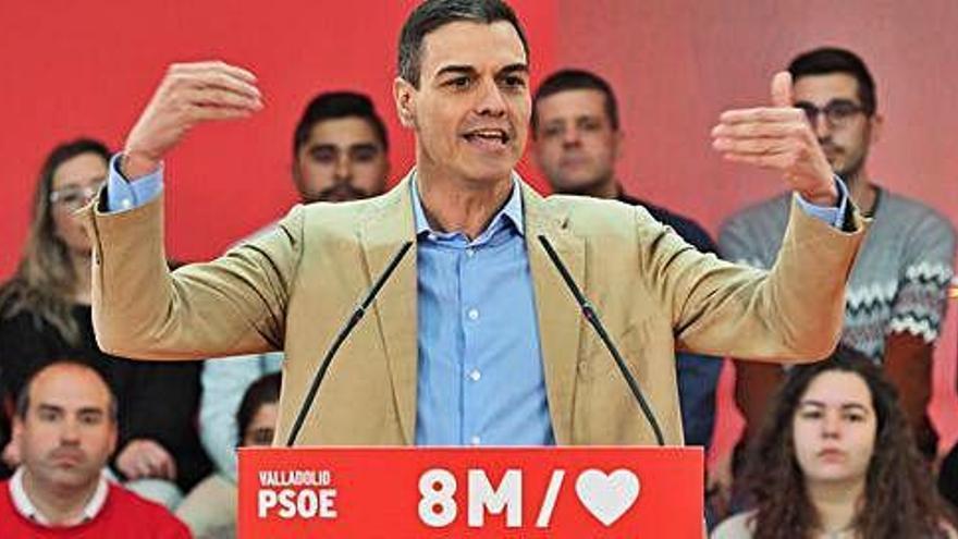 Pedro Sánchez va criticar que Cs hagi posat un cordó sanitari al PSOE