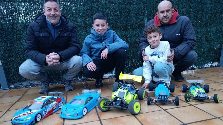 El automodelismo crea afición en Siero